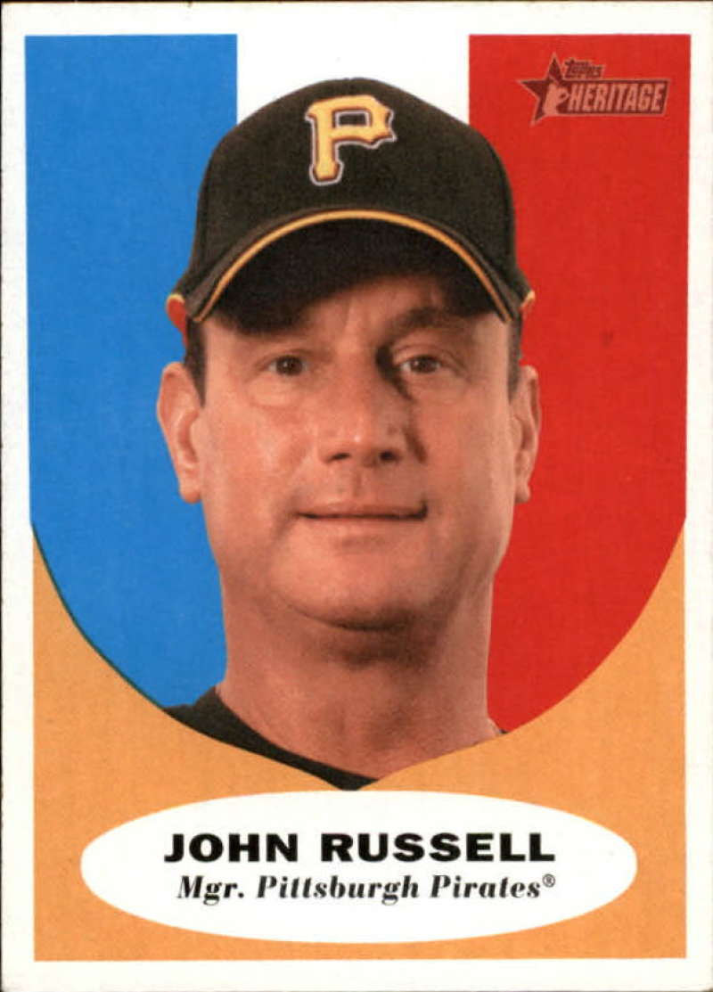 2010 Topps Heritage #138 John Russell Pirates MG