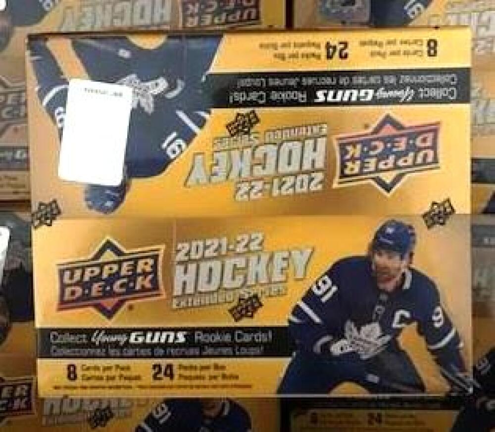 2021-22 Upper Deck Extended NHL Hockey Retail Box FACTORY SEALED 