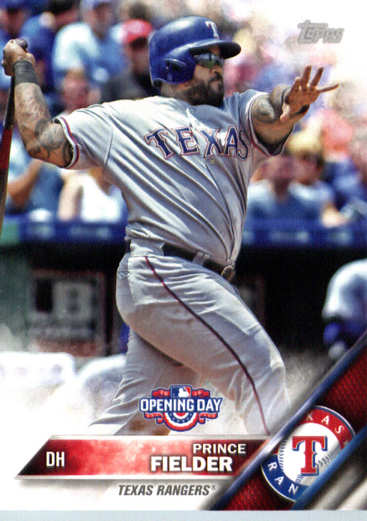 2016 Topps Opening Day #OD75A Prince Fielder