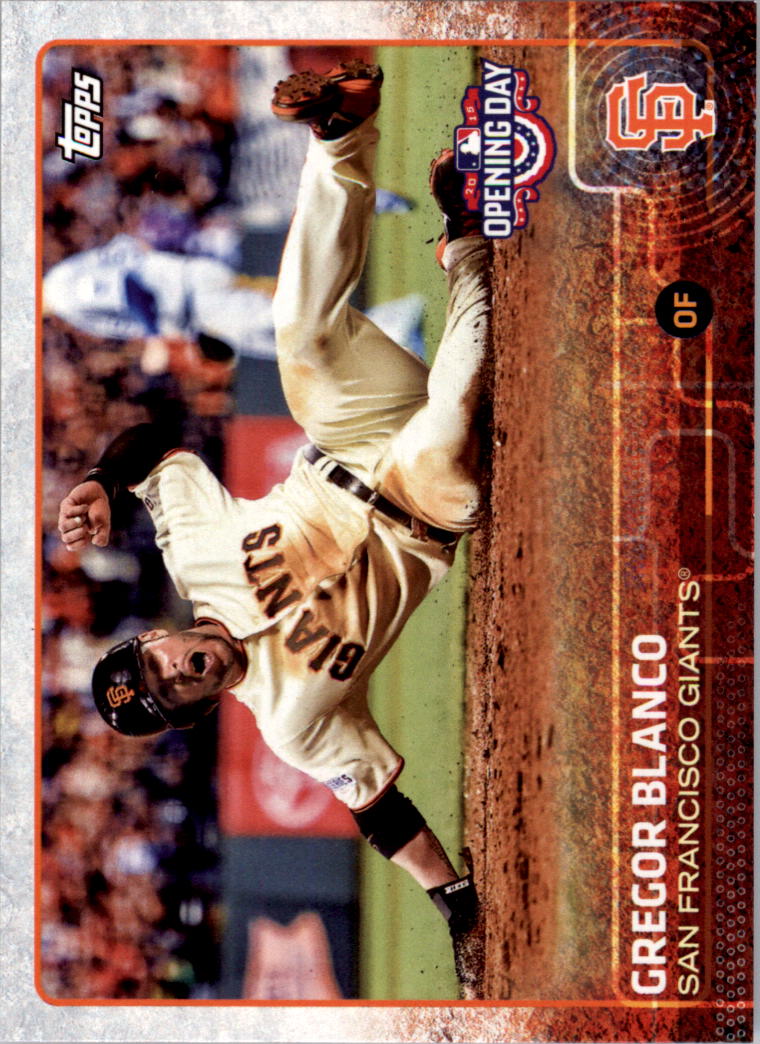 2015 Topps Opening Day #138 Gregor Blanco