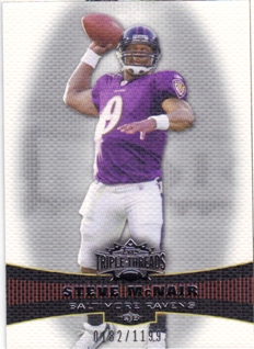 2006 Topps Triple Threads #58 Steve McNair /1199 NFL Footballl Trading Card