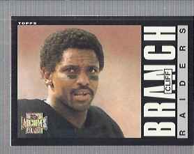 2001 Topps Archives #133 Cliff Branch 85 NFL Football Trading Card