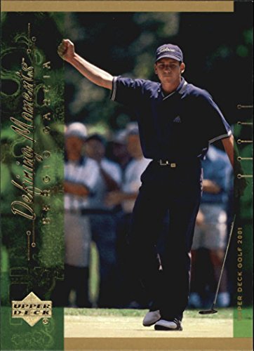 2001 Upper Deck #132 Sergio Garcia DM PGA Golf Trading Card