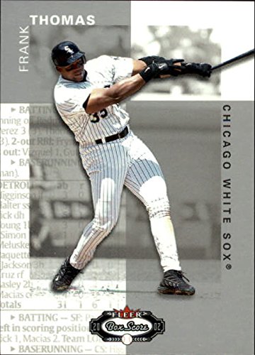 2002 Fleer Box Score #41 Frank Thomas MLB Baseball Trading Card 