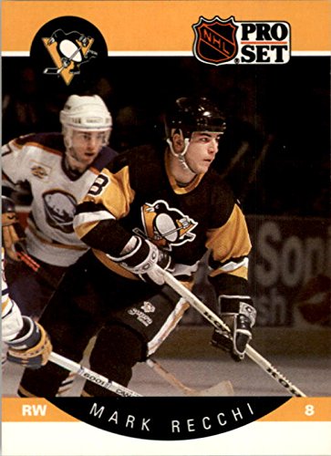1990-91 Pro Set #239 Mark Recchi RC NHL Hockey Trading Card
