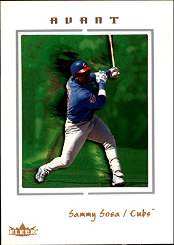 2003 Fleer Avant #17 Sammy Sosa MLB Baseball Trading Card
