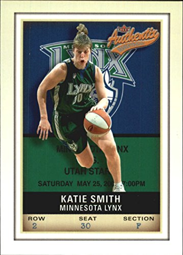 2002 Fleer Authentix WNBA #75 Katie Smith WNBA Basketball Trading Card