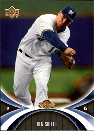 2005 UD Mini Jersey Collection #37 Ben Sheets MLB Baseball Trading Card