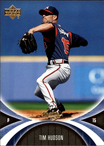 2005 UD Mini Jersey Collection #9 Tim Hudson MLB Baseball Trading Card