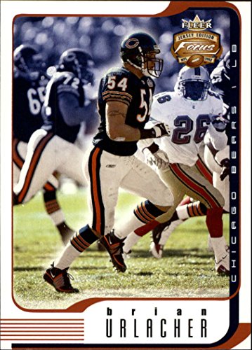 2002 Fleer Focus JE #52 Brian Urlacher NFL Football Trading Card