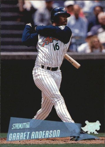 2000 Stadium Club #55 Garret Anderson MLB Baseball Trading Card