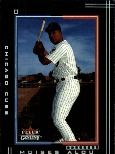 2002 Fleer Genuine #14 Moises Alou MLB Baseball Trading Card