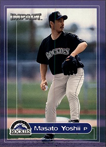 2000 Impact #75 Masato Yoshii MLB Baseball Trading Card
