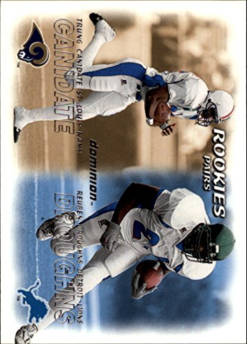 2000 SkyBox Dominion #233 Trung Canidate RC Reuben Droughns RC NFL Football Trading Card