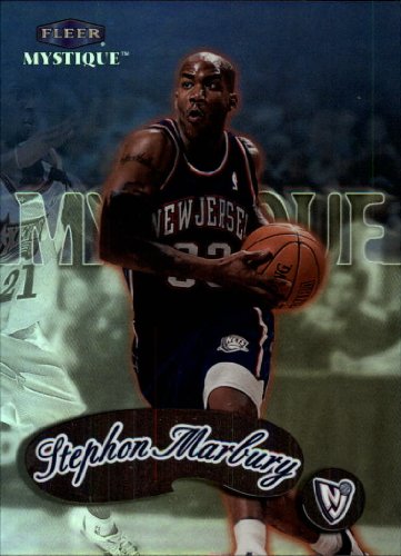 1999-00 Fleer Mystique #53 Stephon Marbury NBA Basketball Trading Card