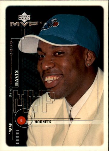 1999-00 Upper Deck MVP #211 Baron Davis RC NBA Basketball Trading Card