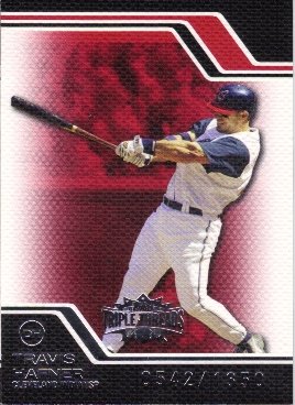 2008 Topps Triple Threads #73 Travis Hafner /1350 MLB Baseball Trading Card