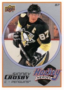 2008-09 Upper Deck Hockey Heroes Sidney Crosby #HH4 Sidney Crosby NHL Hockey Trading Card
